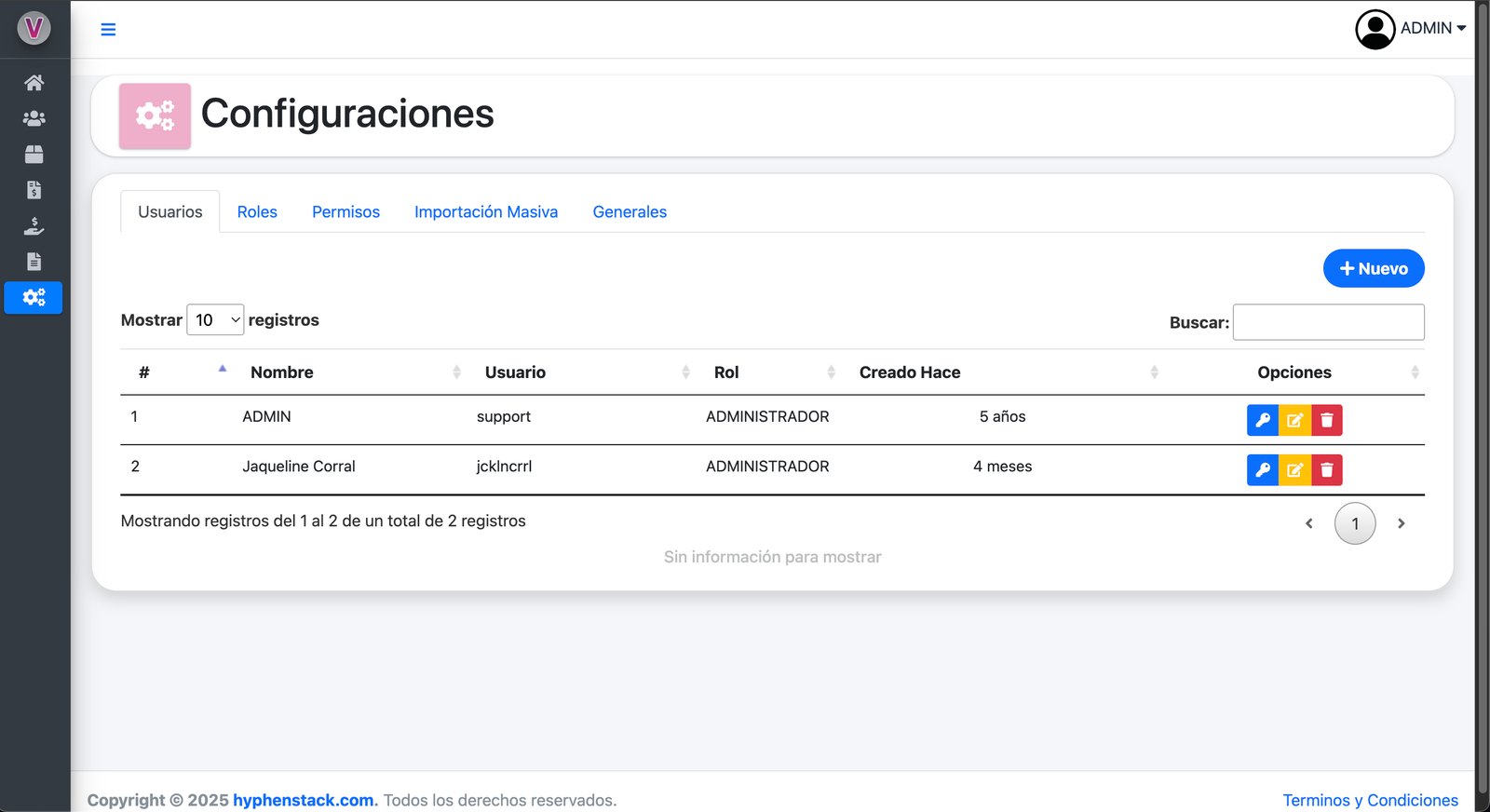 Sistema de Control de Clientes — captura 7