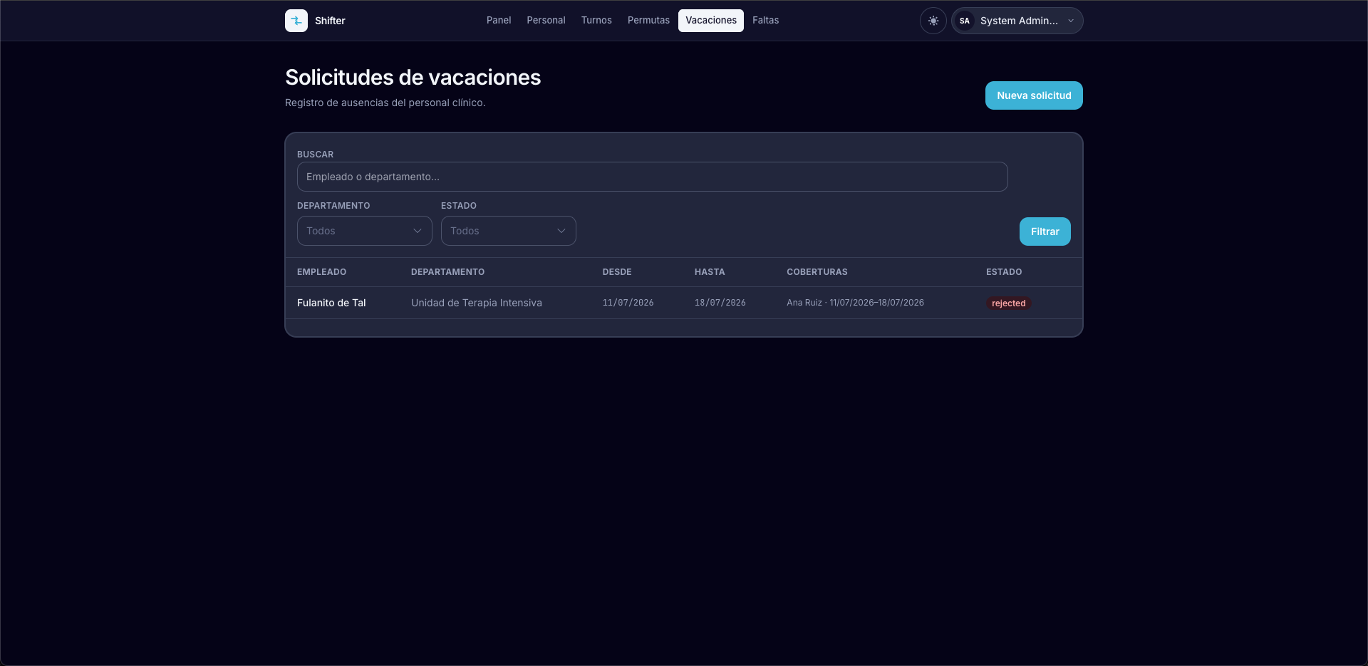 Shifter | Control de Horarios — captura 6
