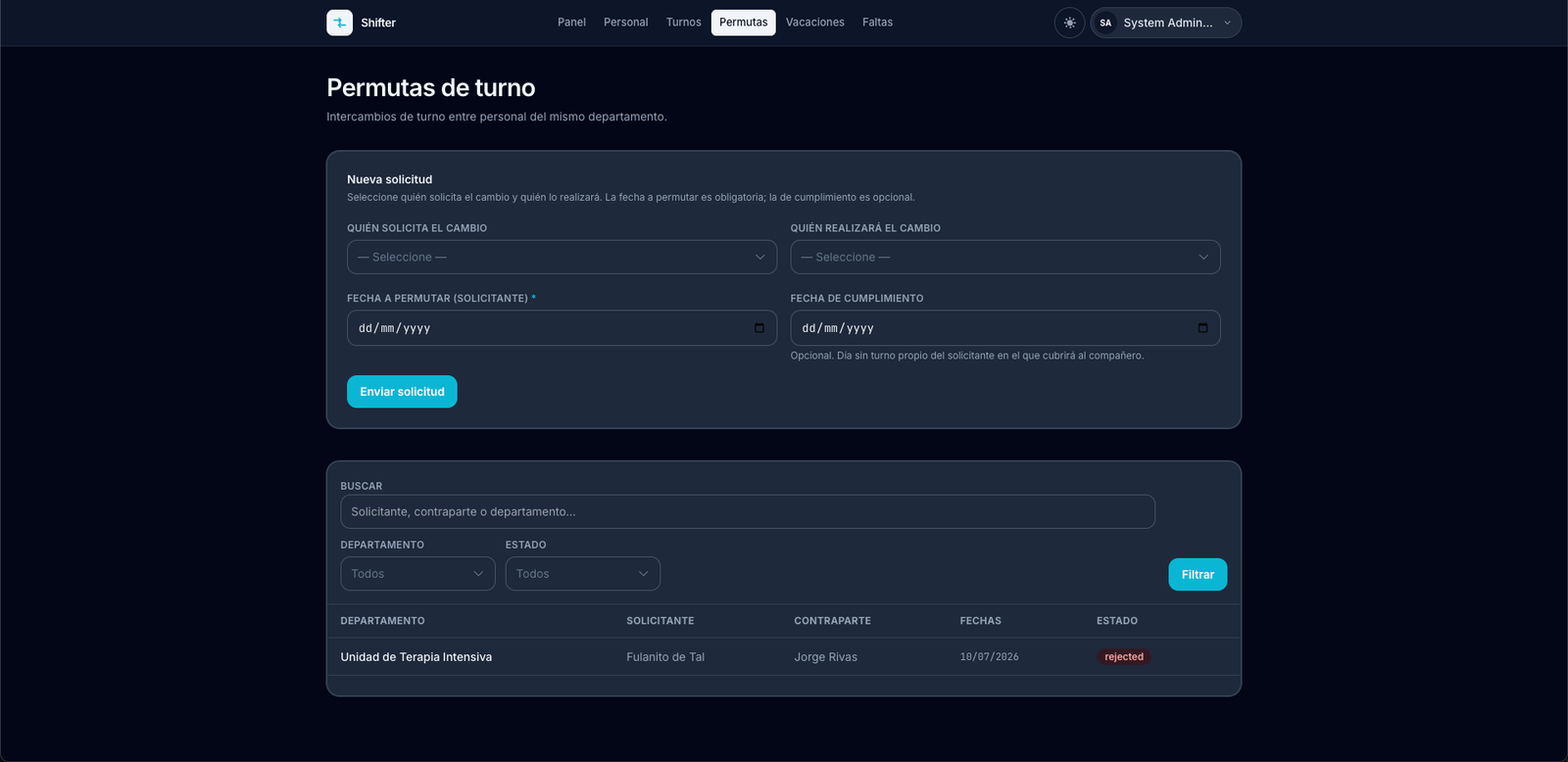 Shifter | Control de Horarios — 5