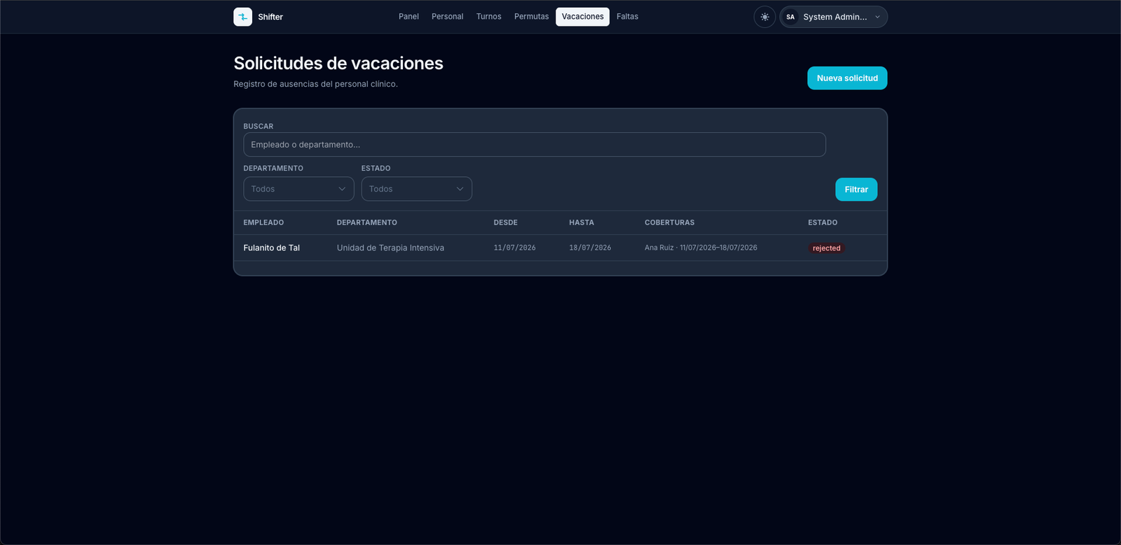 Shifter | Control de Horarios — captura 6